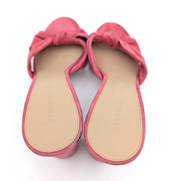 Veronica Beard Ganita Slide Sandal Women's Knot Front Pink Size US10M EU41 - Picture 5 of 13